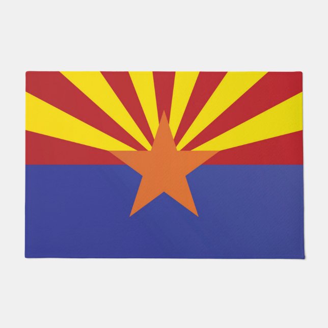 Tapete Estado de bandeira da Arizona, EUA (Frente)