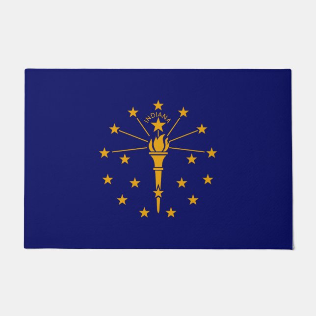 Tapete Estado de Indiana Flag Design (Frente)