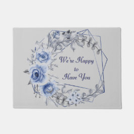 Tapete Estamos felizes em ter sua porta