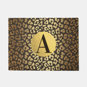 Tapete Estampa de Pele de Animal Leopardo Chita Moderno G