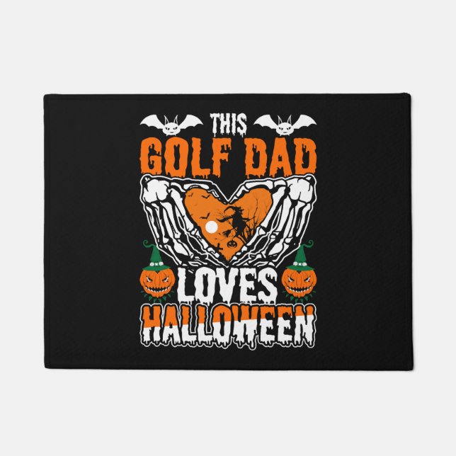 Tapete Este Pai De Golfe Adora Halloween (Frente)