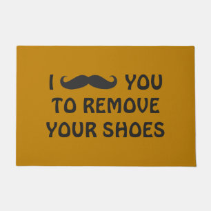 Tapete Esteira de porta - BIGODE VOCÊ