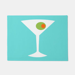 Tapete Esteira de porta clássica de Martini do filme