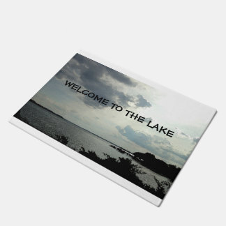 TAPETE ESTEIRA DE PORTA DA BOA VINDA DA CASA DO LAGO