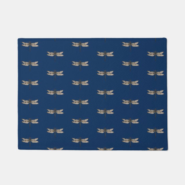 Tapete Esteira de porta da libélula (Frente)