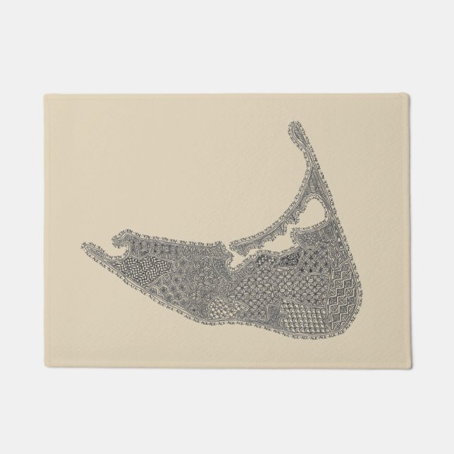 Tapete Esteira de porta de Nantucket (Frente)