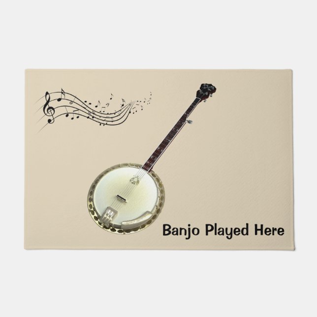 Tapete Esteira de porta do banjo (Frente)