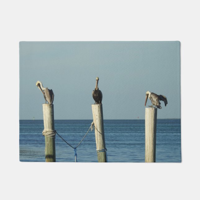 Tapete Esteira de porta do pelicano (Frente)