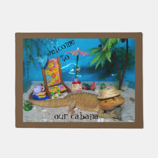 Tapete Esteira de porta farpada do dragão