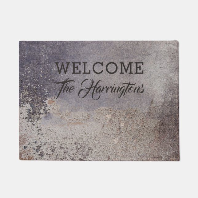 Tapete Esteiras de porta feitas sob encomenda corrmoídas (Frente)