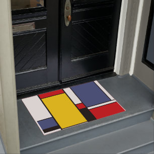 Tapete Estilo Geométrico Moderno Inspirado Mondrian