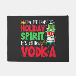 Tapete Estou Cheio de Espírito de Feriado, Chama-se Vodka