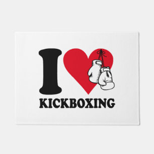 Tapete Eu adoro o kickboxe