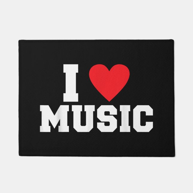 Tapete Eu amo o Music Lover (Frente)