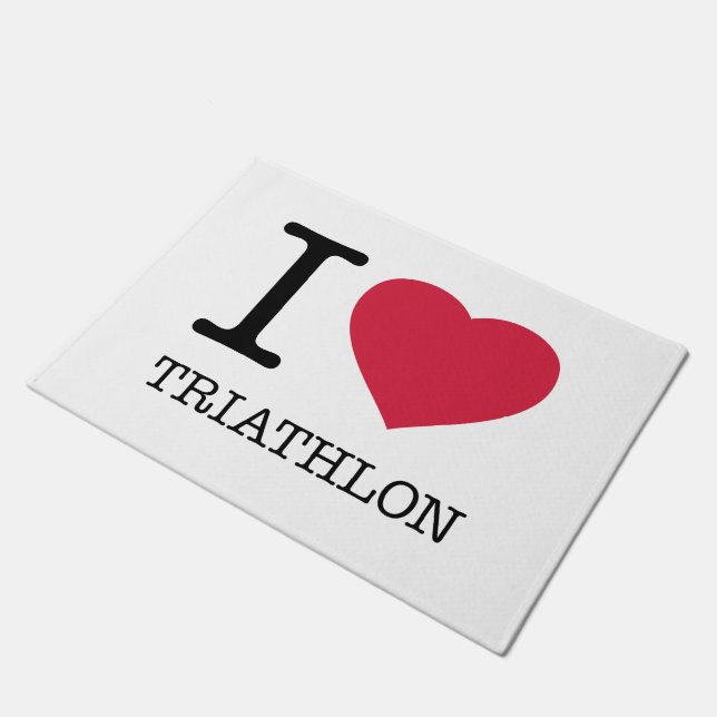 TAPETE EU AMO TRIATHLON (Inclinado)