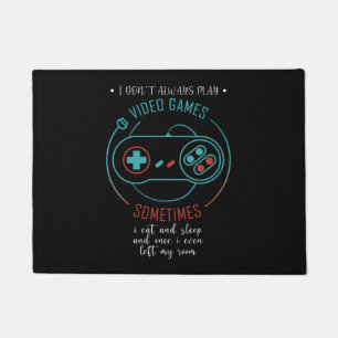 Tapete Eu nem sempre jogo Videos games engraçados presen