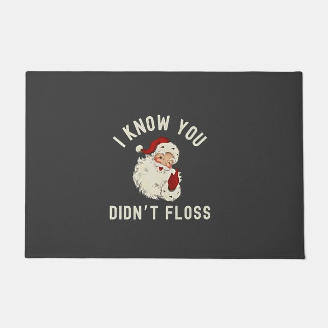 Tapete Eu sei que você não deu falso no Natal, dental eng (Frente)