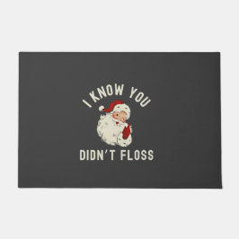 Tapete Eu Sei que Você Não Passou Fio Dental Natal Humor 
