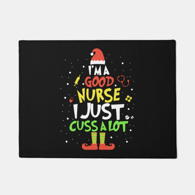 Tapete eu sou boa enfermeira. Eu só xingo uma grande enfe (Frente)