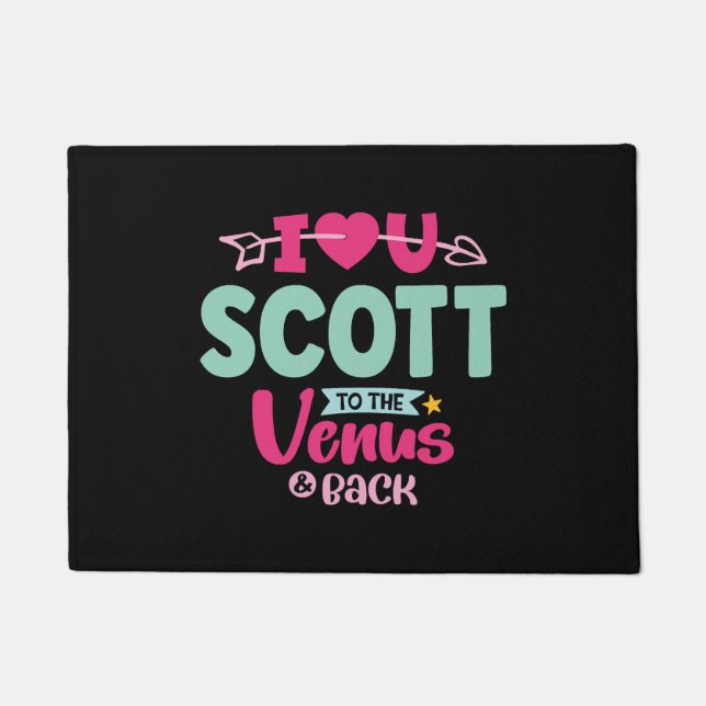 Tapete Eu Te Amo Namorados Scott (Frente)