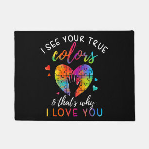 Tapete Eu Vejo Suas Verdadeiras Cores, Autismo Do Mundo Q