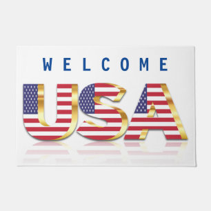 Tapete EUA - Estados Unidos da América - Flag - Welcome