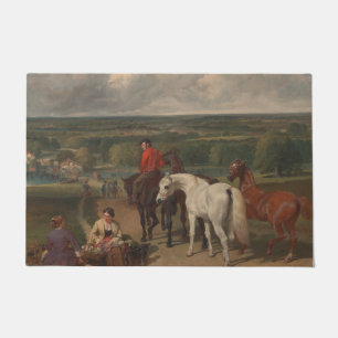 Tapete Exercício dos Cavalos Reais (Arte Equina)