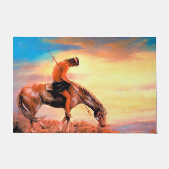 Tapete Extremidade da esteira de porta da fuga (Frente)