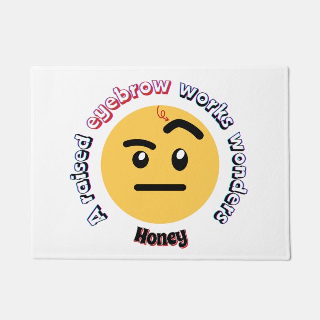 Tapete Eyebrow Sass: A Raised Eyebrow Works Wonders (Frente)