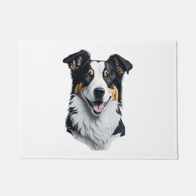 Tapete Face de Border Collie (Frente)