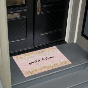 Tapete Faísca de Confetti Dourado, Cor-de-rosa-claro