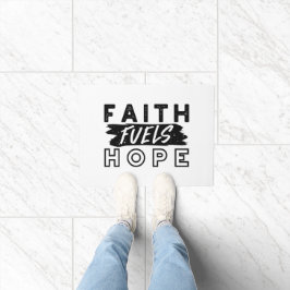 Tapete Faith Fuels Hope Quote – Uplifting Christian Art