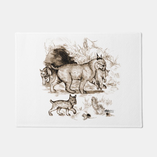 Tapete Família Bobcat (Frente)