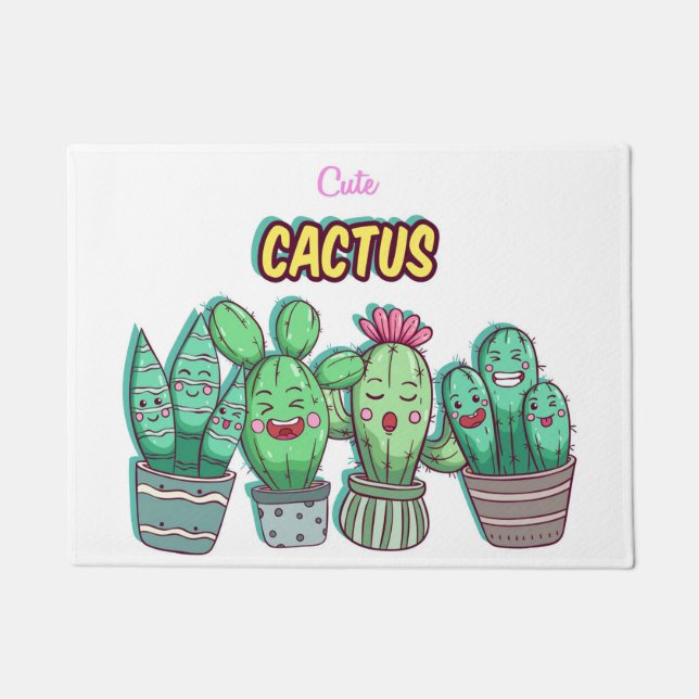 Tapete Família Cute Castus (Frente)