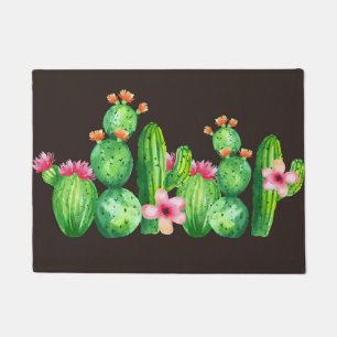 Tapete Família De Cactus