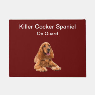 Tapete Família Engraçada Pet Cocker Spaniel Tema