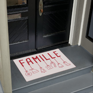 Tapete Família Francesa - Natal da Família Correspondente