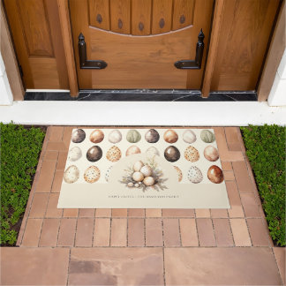 Tapete  Family Name Beige Personalized Easter