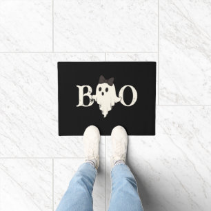 Tapete Fantasma de "Boo" do Dia das Bruxas Bonito com Arc