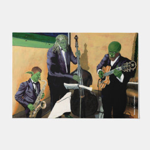Tapete Fantasy Jazz Blues Music Art Doormat
