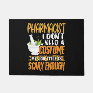 Tapete Farmacêutico Halloween Costume Pharmacy Technician