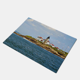 Tapete Farol de Beavertail, Rhode - esteira de porta da