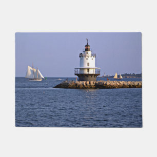 Tapete Farol primavera, Maine Door Mat