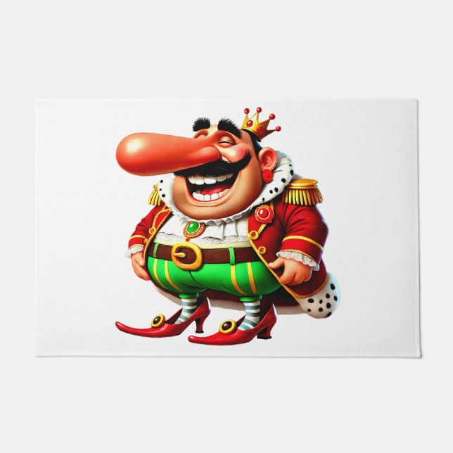 Tapete Faschingsprinz mit langer Nase - Fasching Karneval (Frente)