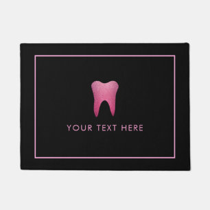 Tapete Faux Glitter Dentist Doormat