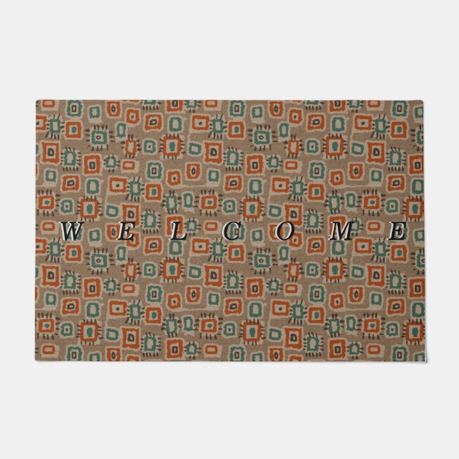Tapete Faux Old Cloches Doormat Welcome (Frente)