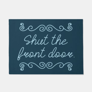 Tapete Feche a porta frontal