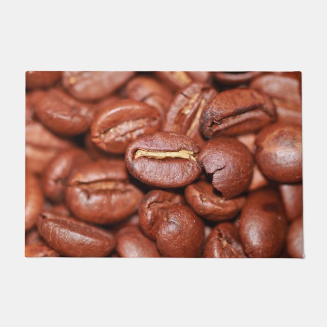 Tapete Feijões de café torrados (Frente)