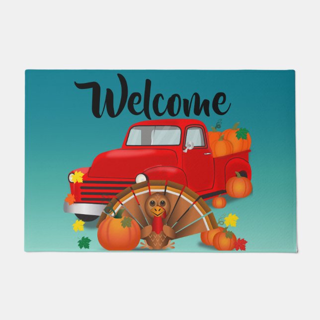 Tapete Feliz Ação de Graças (Frente)