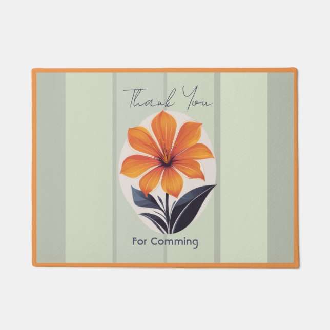 Tapete Feliz Ação de Graças (Frente)